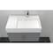Castello Usa Amazon 30-inch Gray Right Vanity Set with White Top and Chrome Handles CB-MC-30G-CHR-2056R-WH - alternate 3